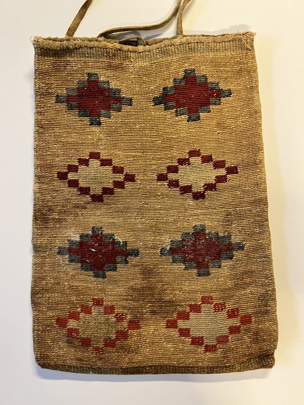 Native American Indian Corn Husk Bag; 12” x 17”; Late 1800s- Early 1900’s; Lot 2 - Image 2