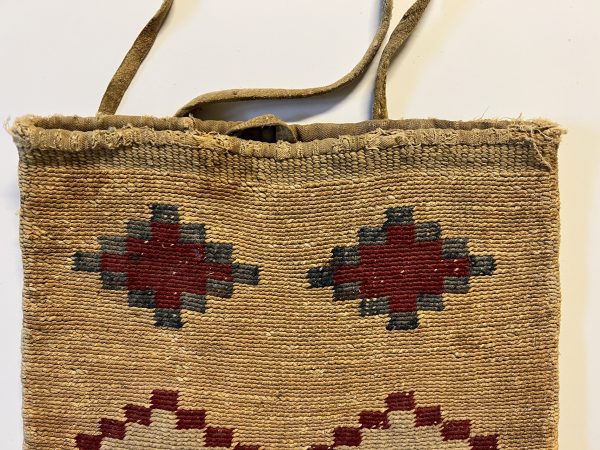 Native American Indian Corn Husk Bag; 12” x 17”; Late 1800s- Early 1900’s; Lot 2 - Image 3