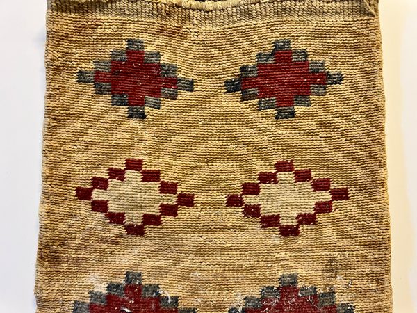Native American Indian Corn Husk Bag; 12” x 17”; Late 1800s- Early 1900’s; Lot 2 - Image 4