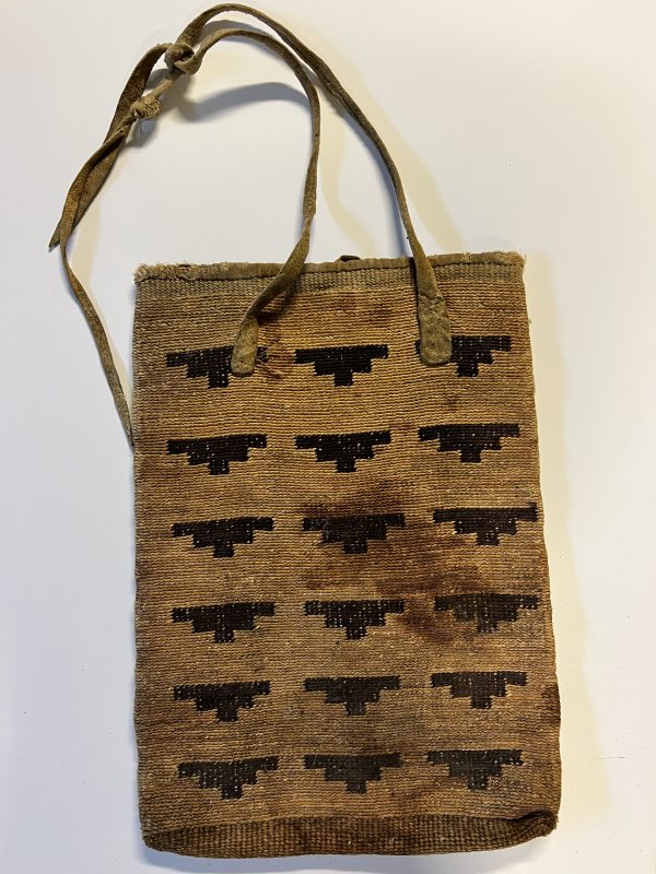 Native American Indian Corn Husk Bag; 12” x 17”; Late 1800s- Early 1900’s; Lot 2 - Image 9