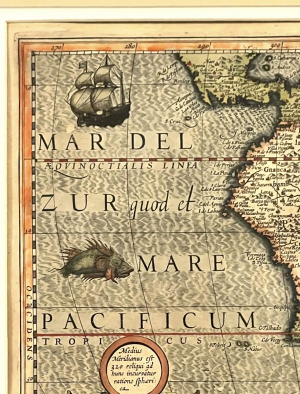 Astronomy Celestial Chart, Dbl. Hemisphere; Homann Heirs, Antique 18th Cent. - Image 9
