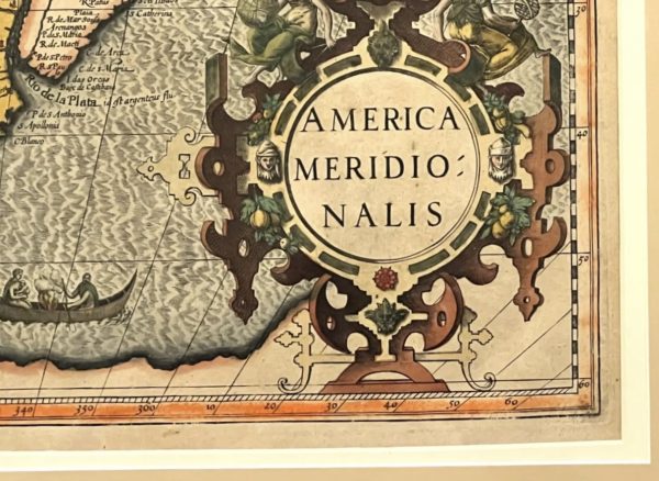 Astronomy Celestial Chart, Dbl. Hemisphere; Homann Heirs, Antique 18th Cent. - Image 3
