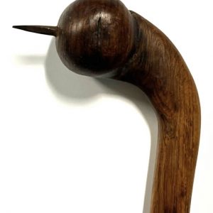 Original Native American Indian Warriors Club Weapon with Spike; Late 1800’s