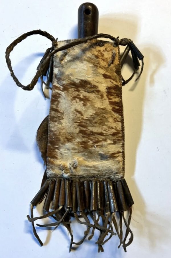 Vintage Indian Quills Knife; Native American Sheath Plus Knife; Lot 3 - Image 5