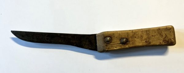 Vintage Native American Indian Leather Knife Sheath; Knife, Quills;  Lot 2 - Image 7