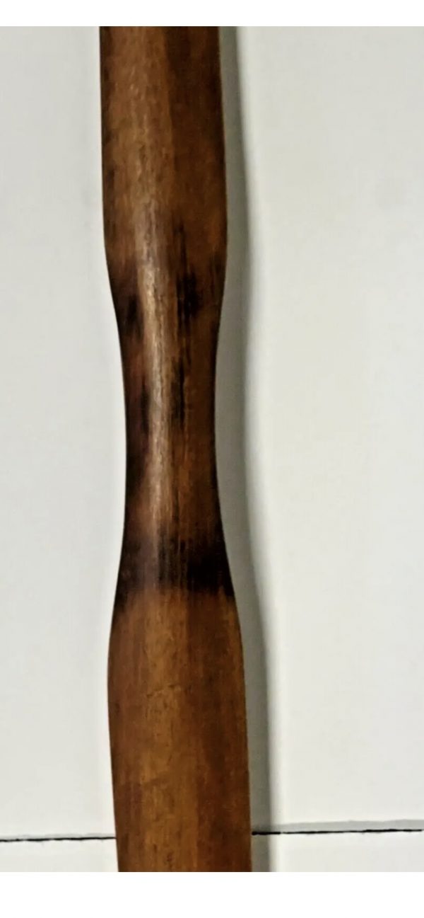 Original Native American Wood Bow; 1890s to 1920s; Paint Remnants - Image 4