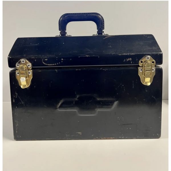 Original Chevrolet Mechanics Factory Toolbox; RARE; Heavy Duty; 1940s to 1950’s - Image 2