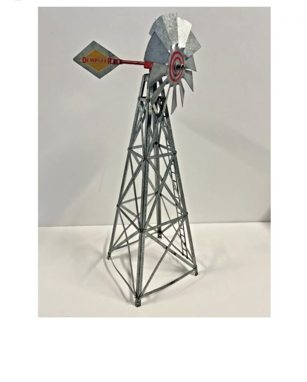 Vintage Dempster Salesman Sample Metal Windmill
