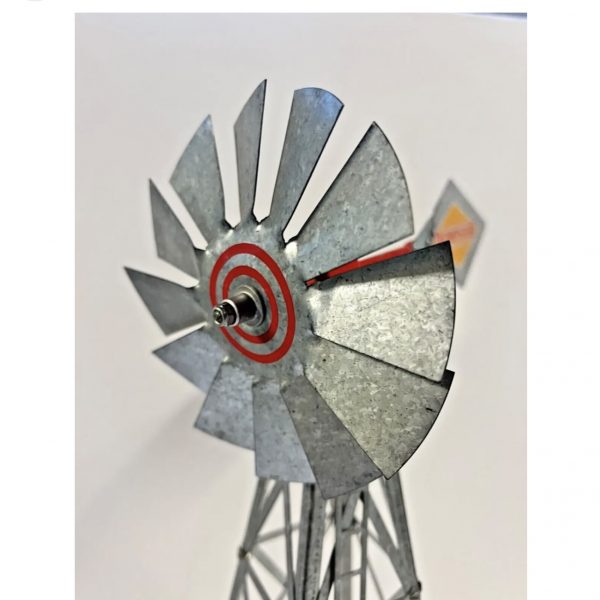 Vintage Dempster Salesman Sample Metal Windmill - Image 3