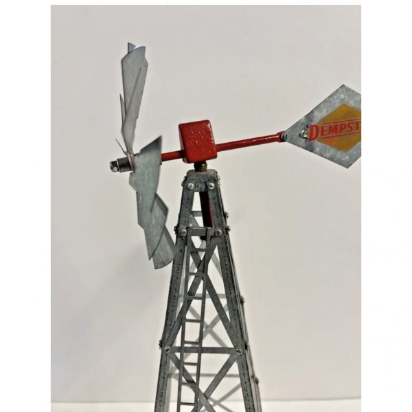 Vintage Dempster Salesman Sample Metal Windmill - Image 8
