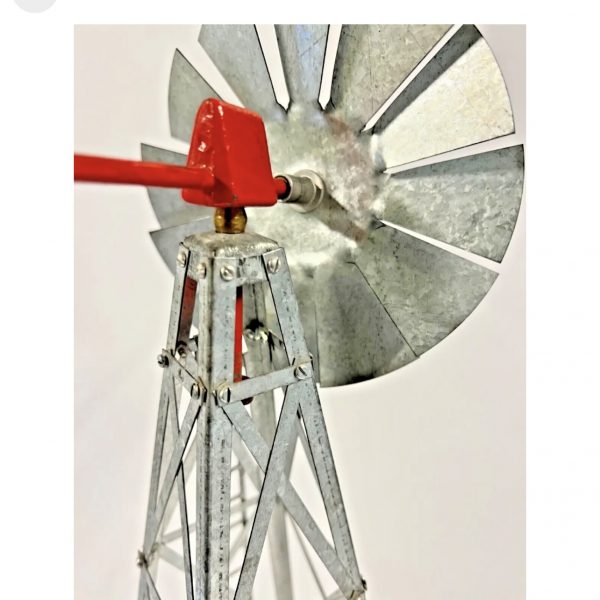 Vintage Dempster Salesman Sample Metal Windmill - Image 6