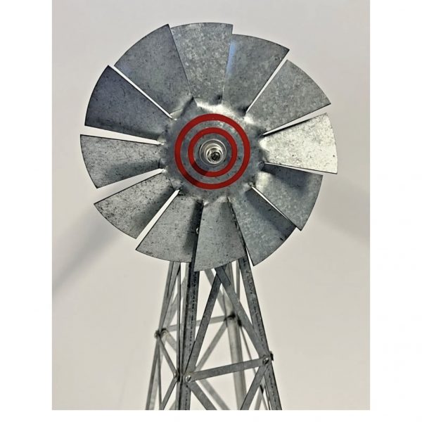Vintage Dempster Salesman Sample Metal Windmill - Image 9