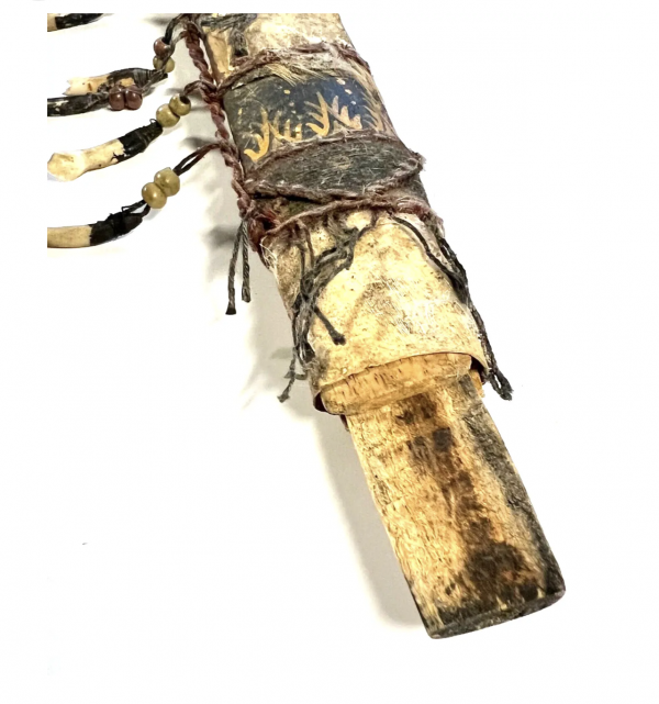 Antique Headhunters Dayak Mandau Borneo Sword & Scabbard; 1890’s to 1920’s - Image 7