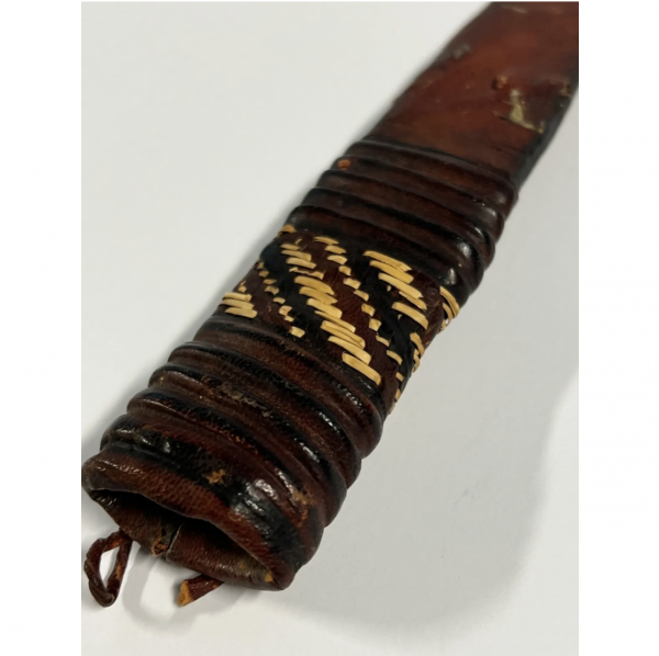 Antique Native American Indian Knife & Leather Sheath; Late 1800's to Early 1900 - Image 8