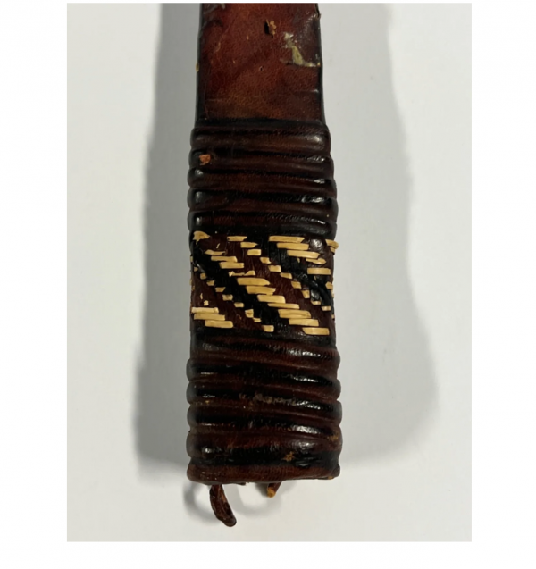 Antique Native American Indian Knife & Leather Sheath; Late 1800's to Early 1900 - Image 7