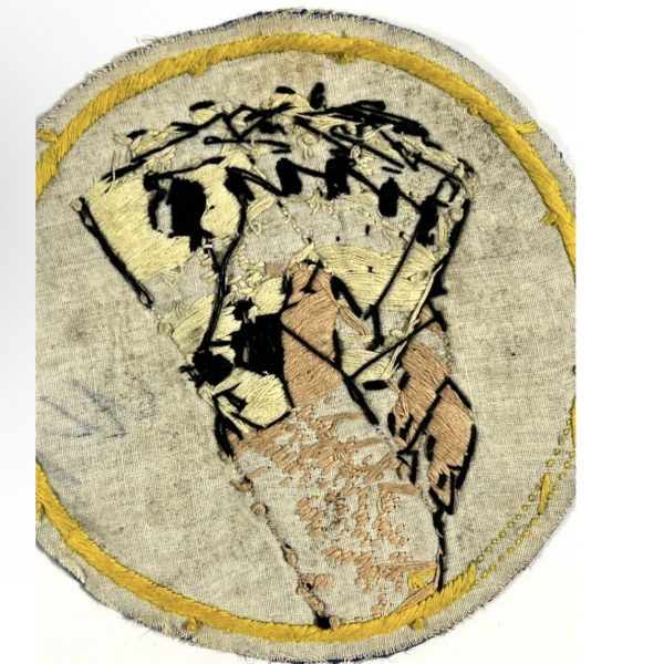 Vintage Original WWII Army American; Ex-Large 5 7/8” Wide Cloth Patch; 2nd Combat Cargo; RARE - Image 10