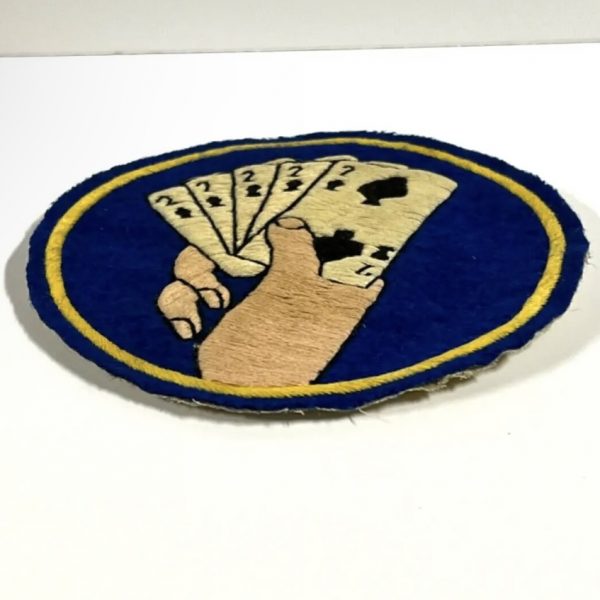 Vintage Original WWII Army American; Ex-Large 5 7/8” Wide Cloth Patch; 2nd Combat Cargo; RARE - Image 8