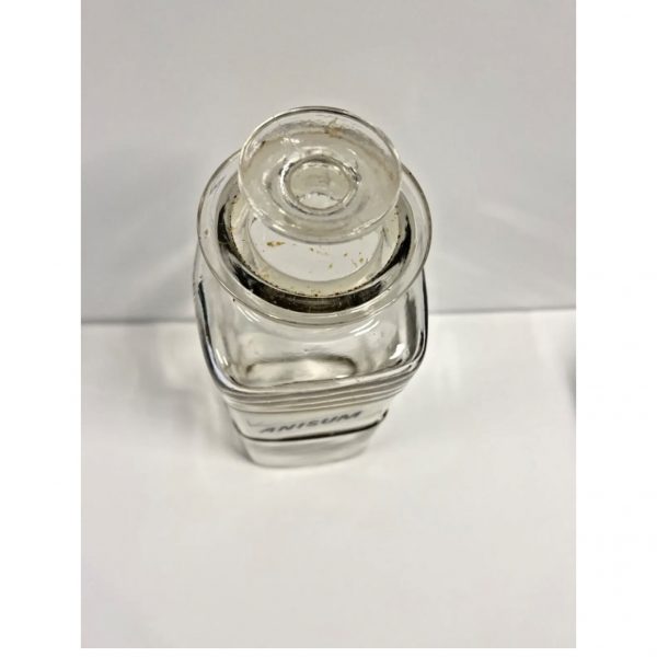 Vintage Apothecary Pharmacy Bottle; “ANISUM”; Large; Dated 1889 - Image 5