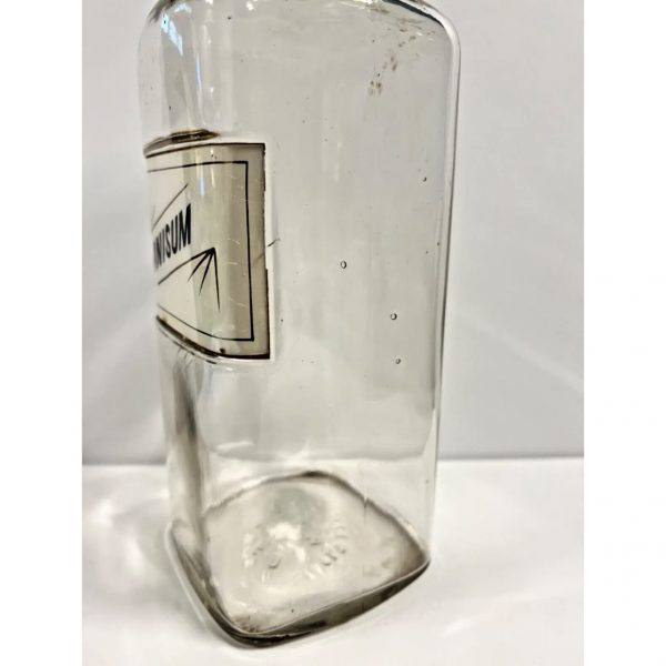 Vintage Apothecary Pharmacy Bottle; “ANISUM”; Large; Dated 1889 - Image 8