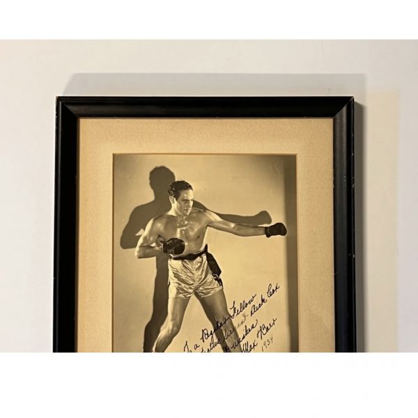 Original Photograph of Heavyweight Boxing Champion; Max Baer; Signed; Framed - Image 6