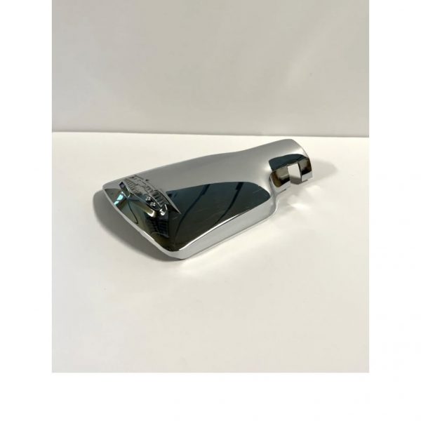 1957 Original Chevrolet Tailpipe Exhaust Cover; Chev Emblem +Base; 3X Chrome - Image 5