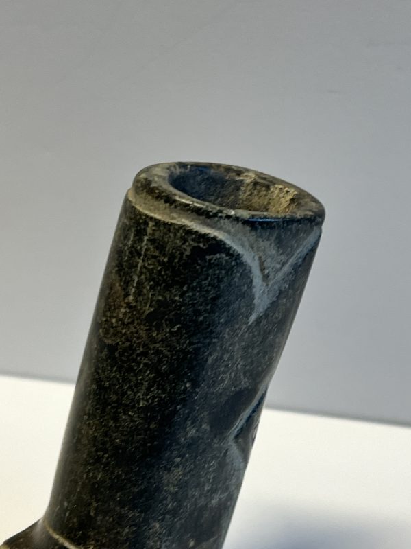 Ancient Native American Indian Stone Pipe; Highly Carved and Etched - Image 8