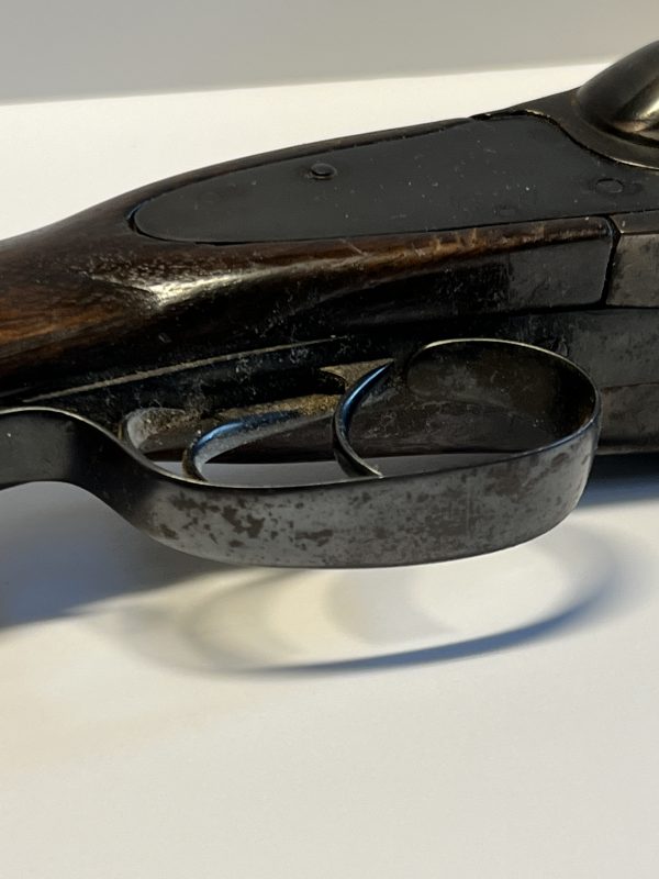Original Native American Indian Vintage Shotgun Covered in Leather or Rawhide - Image 13