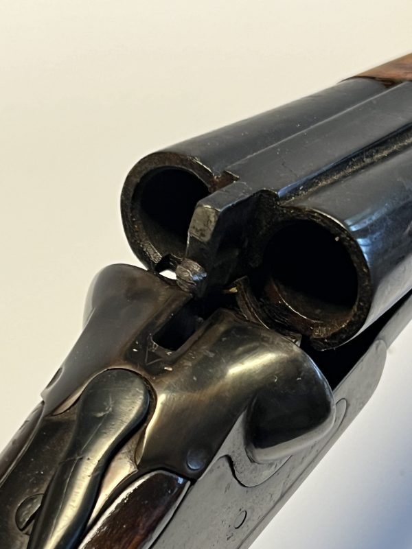 Original Native American Indian Vintage Shotgun Covered in Leather or Rawhide - Image 11