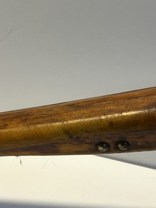 Original Native American Indian Vintage Shotgun Covered in Leather or Rawhide - Image 14
